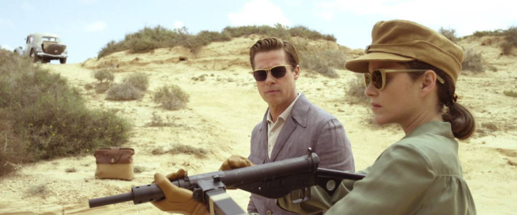 Brad Pitt Gets Dedicated Pair of Nylor Sunglasses from Allied