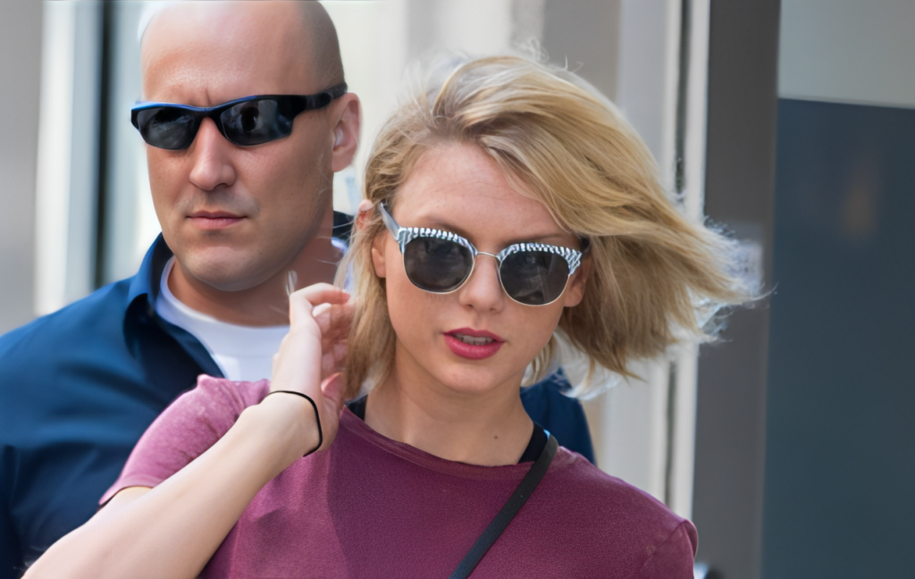 Taylor Swift Seen Leaving Gym in Woodys Barcelona Sunglasses