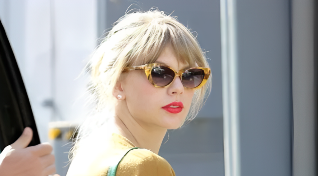 Taylor Swift Radiates Cat-Eye Charm in Elizabeth & James Shades