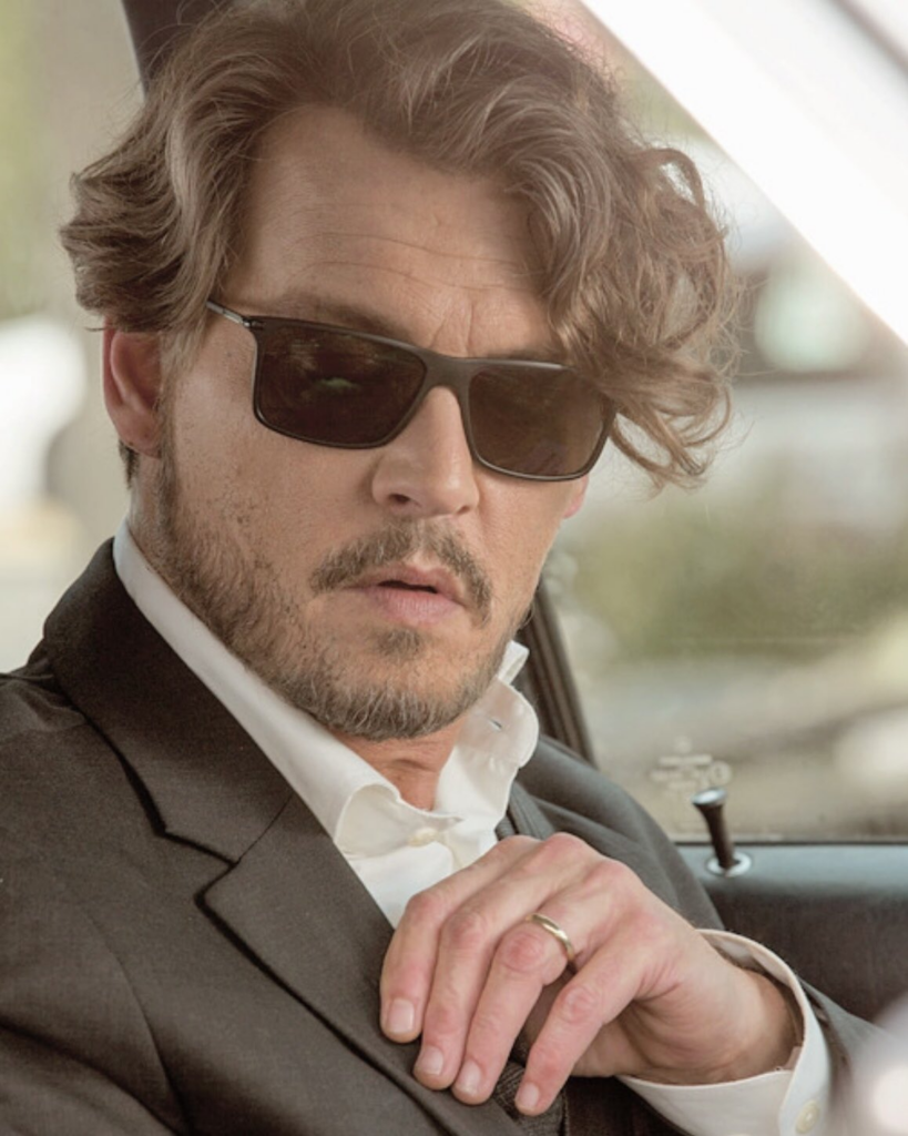 Johnny Depp and Giorgio Armani: The Iconic AR8034 Sunglasses in The Professor