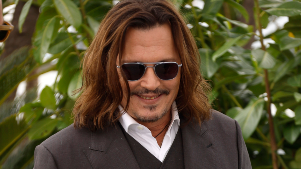 Johnny Depp Steals the Spotlight in Randolph Aviator AF075 Sunglasses at Cannes Film Festival