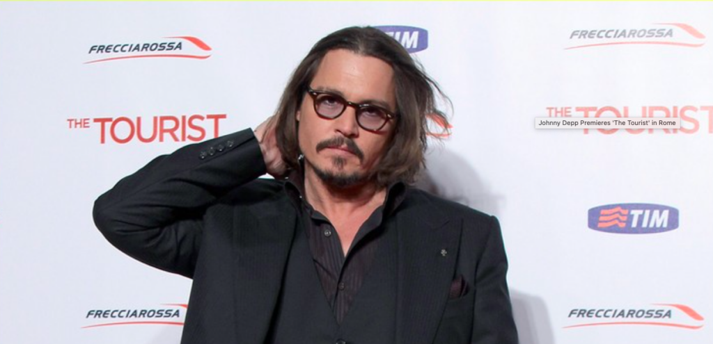 Johnny Depp’s Longest Eyewear Affair: Classic Specs Amherst