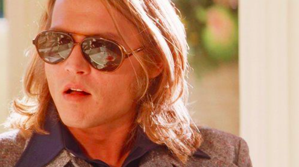 Vintage with Attitude: Johnny Depp Plays Tough Guy in Ray-Ban Cats 5000