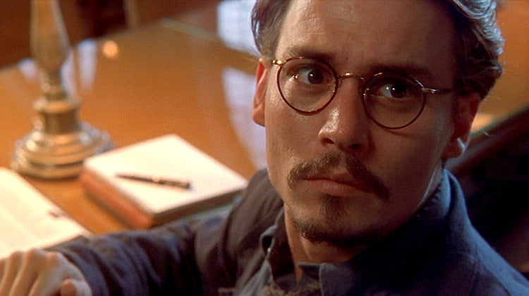 Johnny Depp’s Gold Eyewear Standard: Savile Row Beaufort Frames from The Ninth Gate