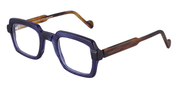 Transparent Blue/Brown Tortoiseshell / 48-26