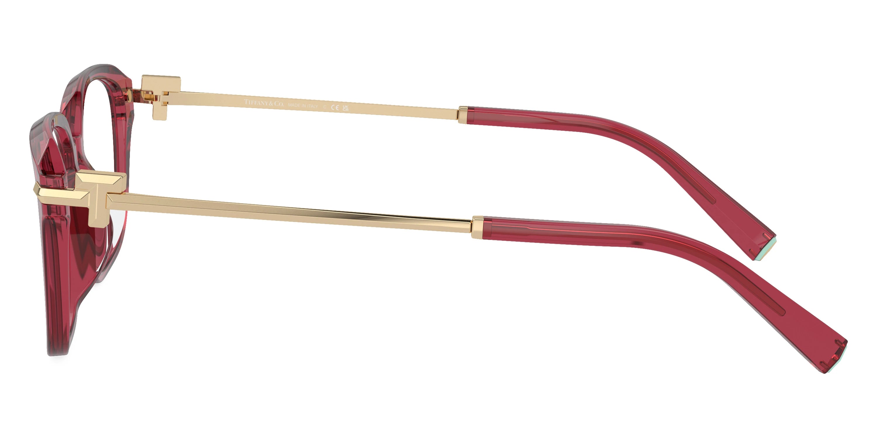 TIFFANY TF2253D 8419 54 - Crystal Burgundy/Pale Gold