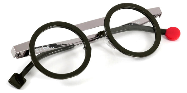 Matte Translucent Light Green/Polished Ruthenium / 39-23-135