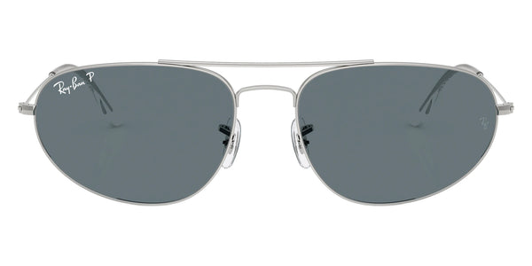 Silver / Dark Blue Polarized / 60-18-140