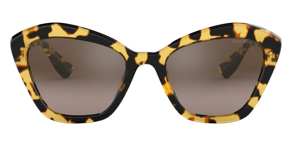 Light Havana / Gradient Brown Mirrored Silver / 55-20-140