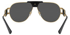 VERSACE VE2252 100287 63 - Gold / Dark Gray 100287