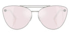 VERSACE VE2267 10007V 64 - Silver / Pink Mirrored White