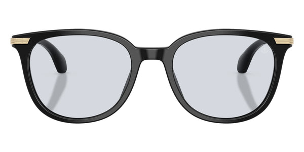 Shiny Black / Solid Light Azure / 53-19-145