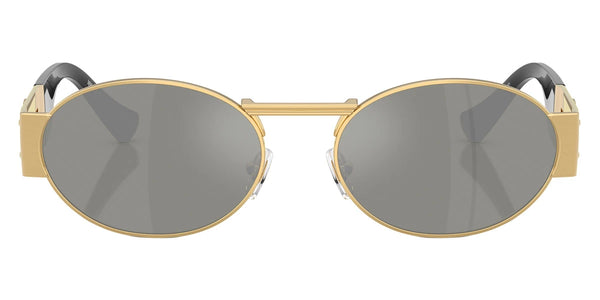 Gold / Green Mirrored Silver / 56-18-140