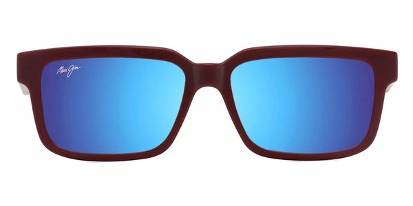 Matte Burgundy / Blue Hawaii / 56-16-145