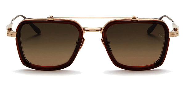 White Gold/Dark Brown Crystal / 51-21-152