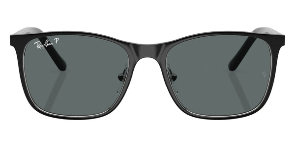 Black on Silver/Gray / Dark Gray Polarized / 48-16-125