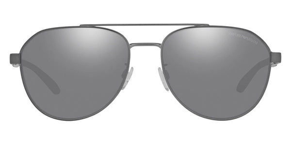 Matte Gunmetal and Matte Gray/Black / Polarized Gray Mirrored Silver / 59-17-145