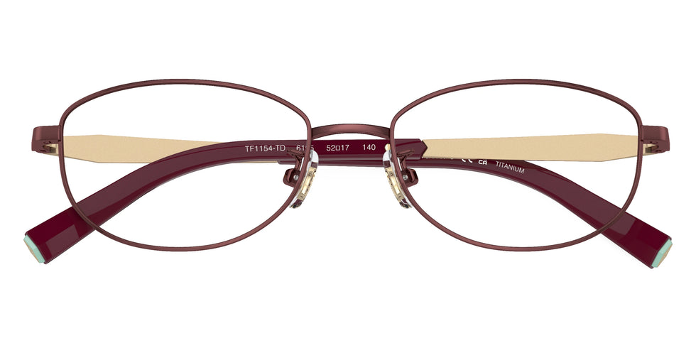TIFFANY TF1154TD 6015 52 - Bordeaux and Pale Gold