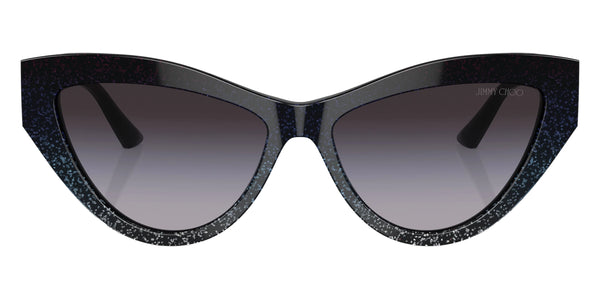 Black Gradient Glitter / Gray Gradient / 55-15-140