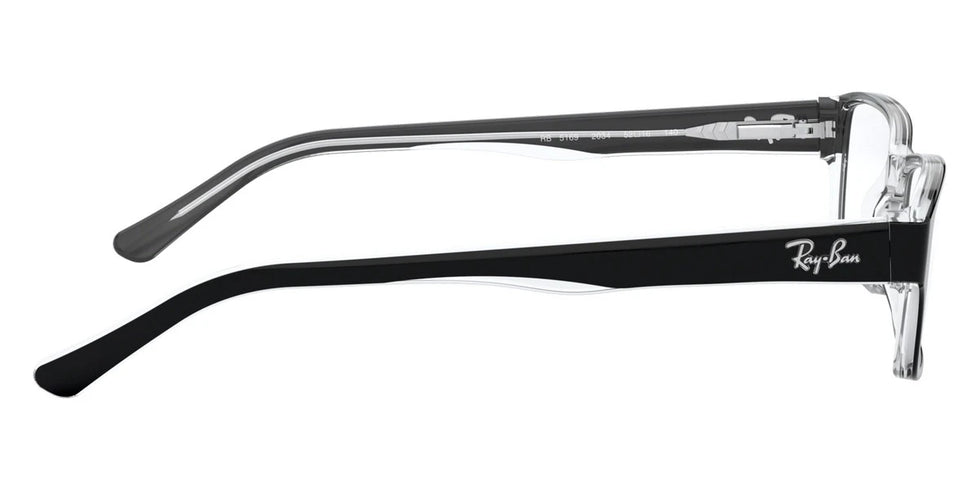 Ray-Ban RX5169 2034 52 - Black On Transparent