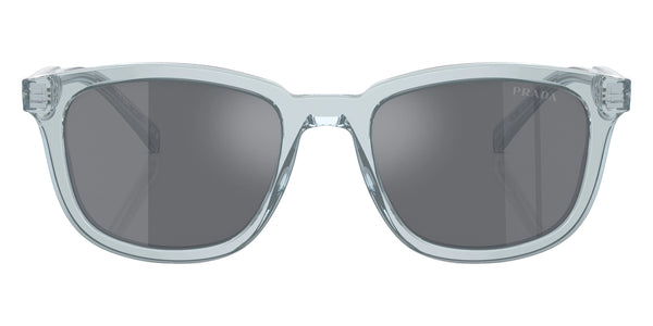 Transparent Azure / Dark Gray Flash Silver / 55-19-145