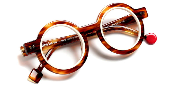 Shiny Blonde Veined Tortoise/Shiny Ivory / 39-20-130