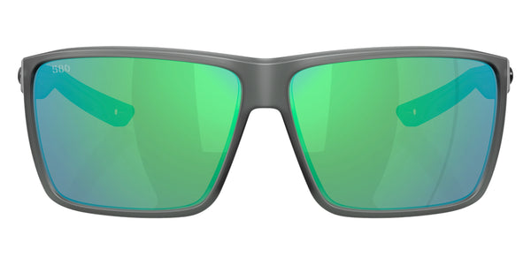 Matte Smoke Crystal / Green Mirrored Polarized / 64-11-134
