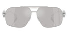 VERSACE VE2269 10006G 62 - Silver / Light Gray Mirrored Silver