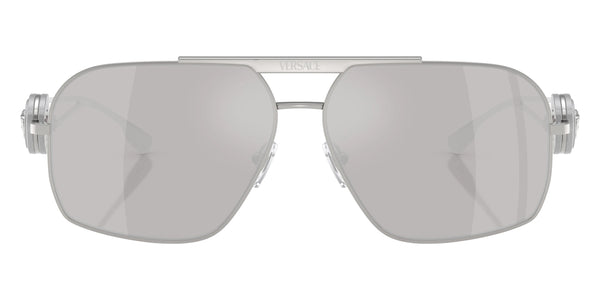 Silver / Light Gray Mirrored Silver / 62-13-130