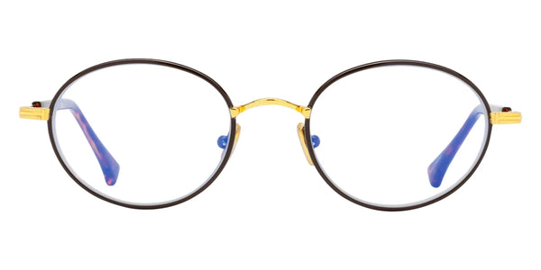 Shiny Dark Brown/Shiny Deep Gold / Blue Filter / 49-20-145