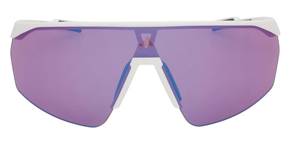 Matte White / Gradient or Mirrored Violet / 145-0-125