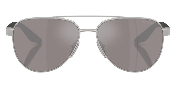 Black Rubber/Matte Gray / Purple Brown Mirrored Silver / 58-14-145