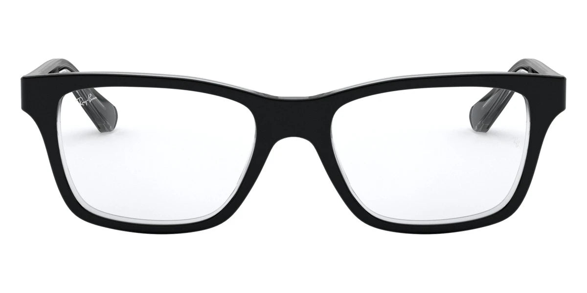 Ray-Ban RY1536 3529 48 - Black On Transparent