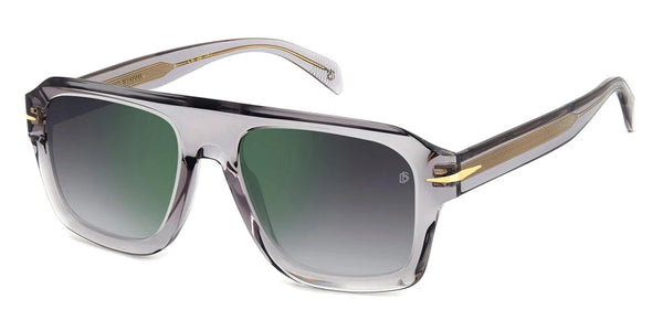 Gray / Gray Shaded Green Mirrored / 54-19-150