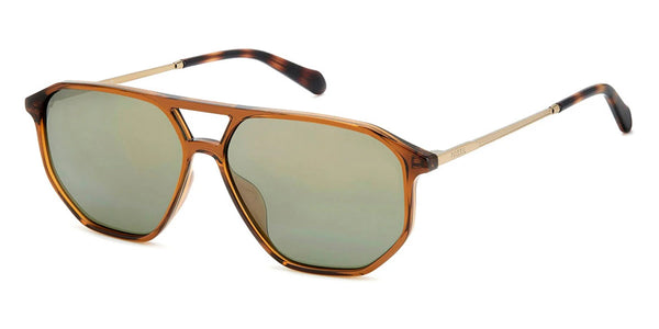 Crystal Brown / Gold Mirrored / 59-13-145