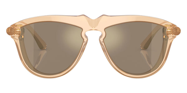 Brown / Light Brown Mirrored Gold / 58-16-145