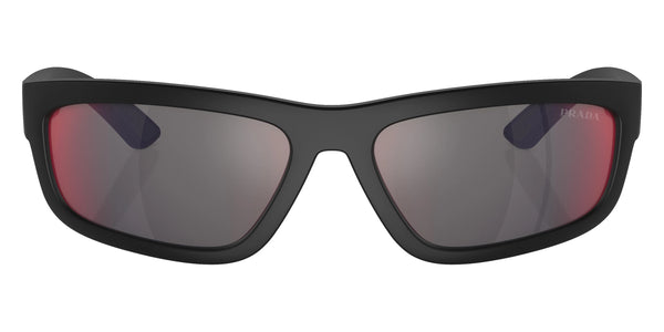 Black Rubbered / Dark Gray Mirrored Blue/Red / 59-17-140