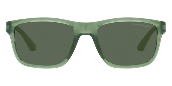 Shiny Transparent Green / Dark Green / 48-16-125