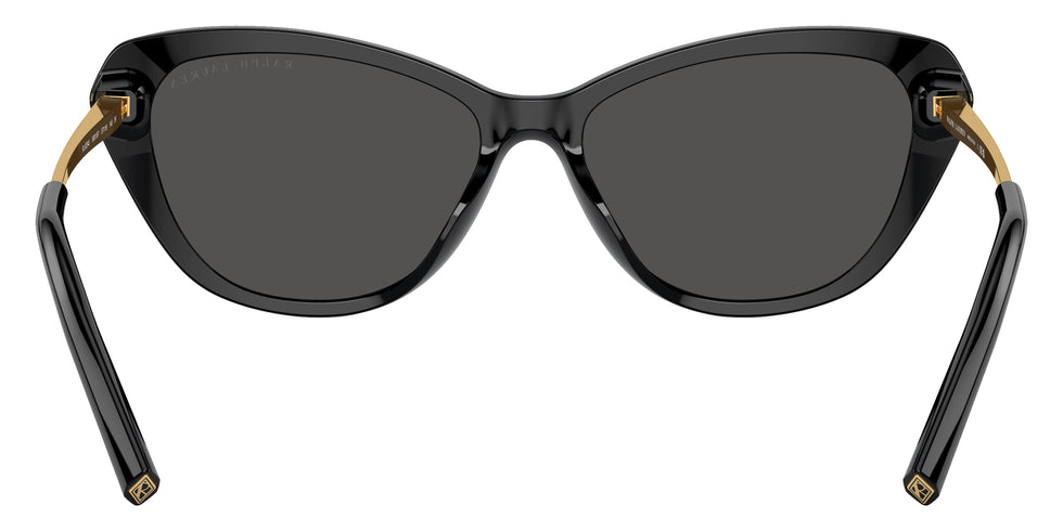 RALPH LAUREN RL8224U 500187 57 - Black/Gold / Dark Gray