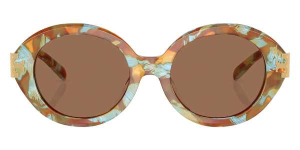 Blue Honey Tortoise / Dark Brown / 52-20-140