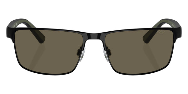 Shiny Black and Green Rubber / Brown / 57-17-145