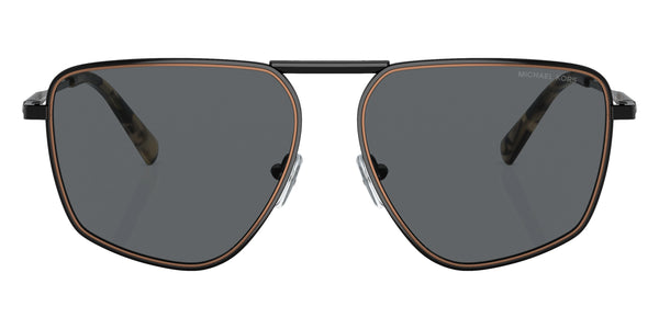 Shiny Black / Dark Gray Solid / 58-15-145