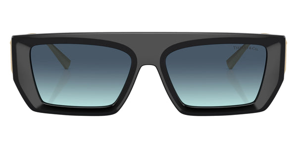 Black/Pale Gold / Azure Gradient Blue / 54-16-130