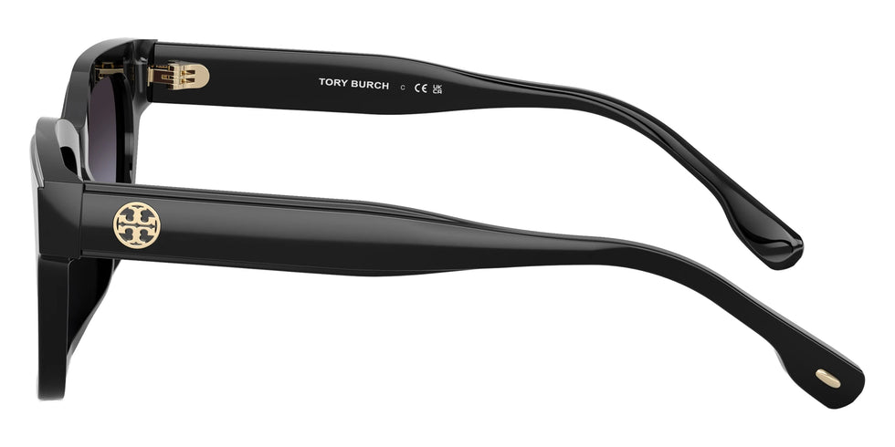 Tory Burch TY7227D 17098G 55 - Black / Gray Gradient