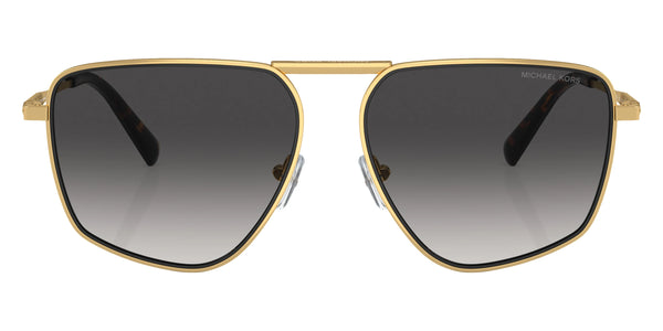 Shiny Yellow Gold / Light Gray Gradient / 58-15-145