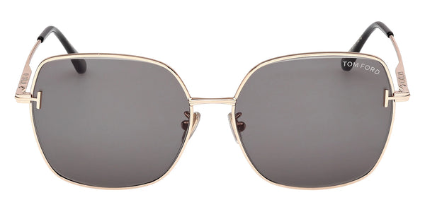 Shiny Rose Gold / Smoke / 59-15-145