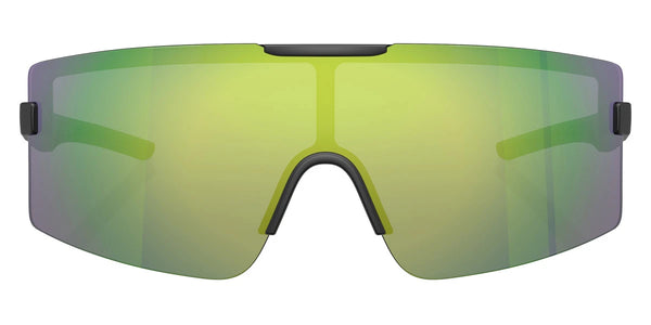 Matte Gray / Mirrored Green / 143-0-125