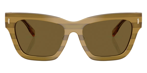 Olive Stripes/Olive Transparent / Olive Brown / 54-17-140