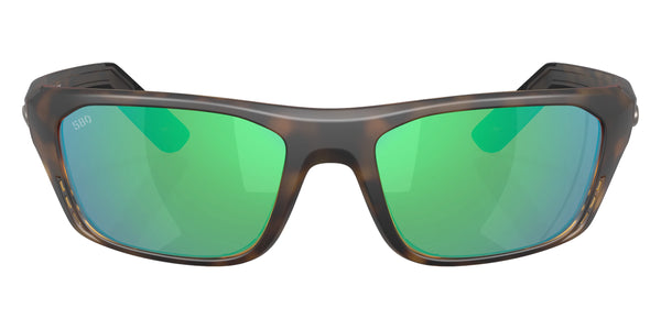 Matte Tortoise / Green Mirrored Polarized / 57-18-136