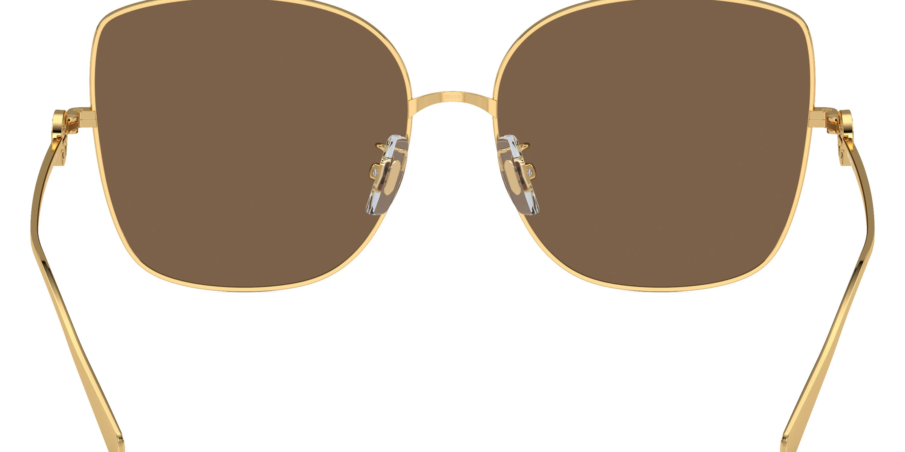 Tory Burch TY6106D 334373 60 - Shiny Gold / Dark Brown